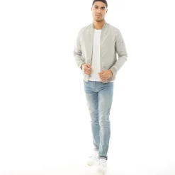 Bomberjakke Herre Spøgelsesgrå