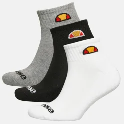 Børn Tre Par Kvart Sokker Multi