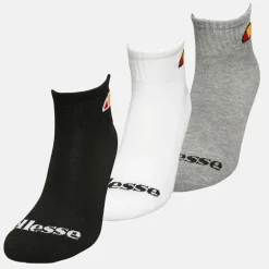 Børn Tre Par Kvart Sokker Multi