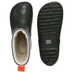 Børne Charly Høje Varme Støvler Marineblå/​Armygrøn/​Pistacie