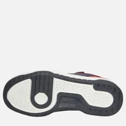 Børne Dereck Hi Top Sneakers Navy Rød 0290