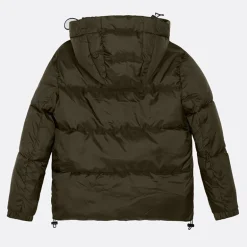 Børne Hætte Jakke Army