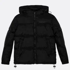 Børne Hætte Jakke Sort