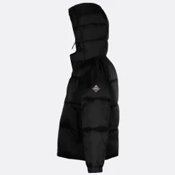 Børne Hætte Jakke Sort