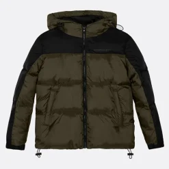 Børne Hættejakke Army /​ Sort