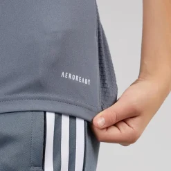 Børne Junior Tiro 23 League T Shirt Team Onix/​Hvid