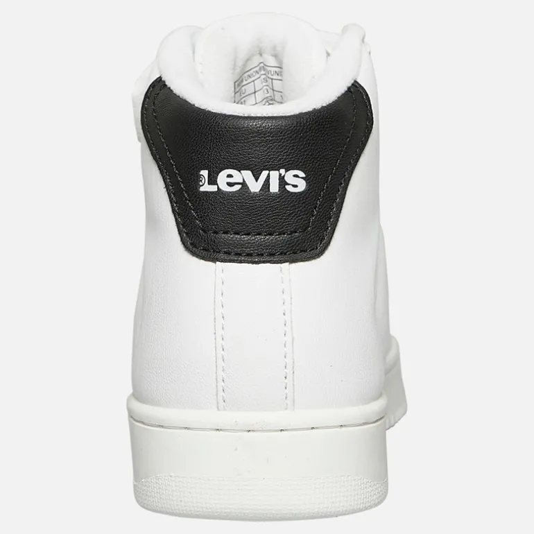 Børne New Union Hi Top Sneakers Hvid Sort 0062