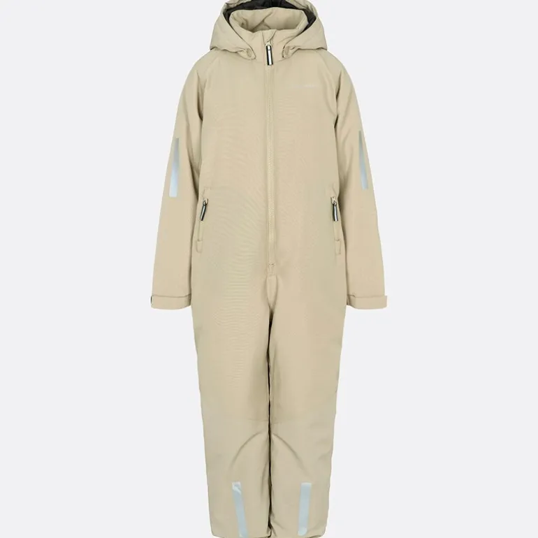 Børne vandtæt overall Oxford sne dragt sand