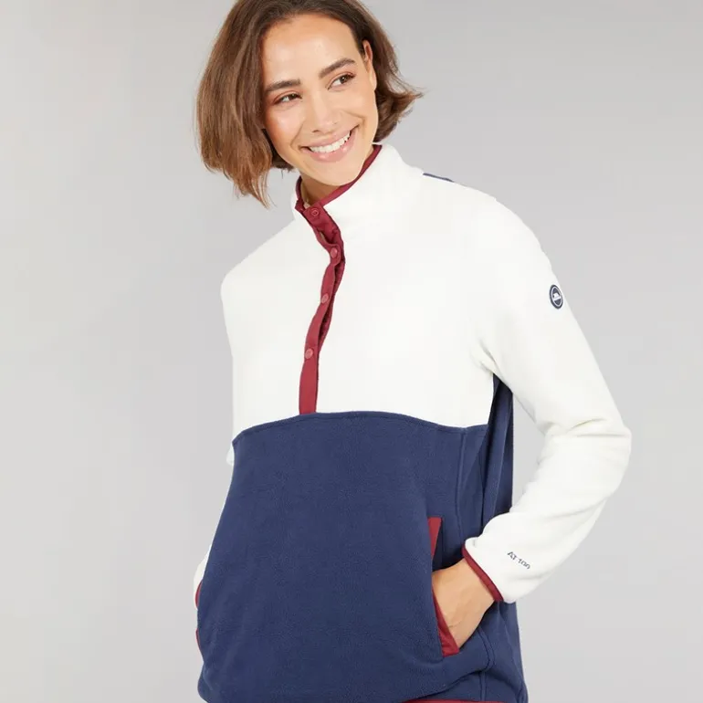 Dame Abilene Halv Knap Fleece Spøgelse