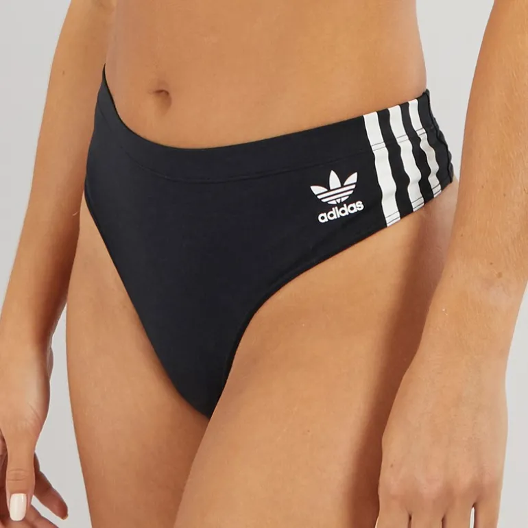 Dame Adicolor Comfort Flex Bomulds G-streng Sort