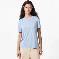 Dame Anora T Shirt Cashmere Blue
