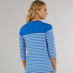 Dame Arian T-shirts Blå