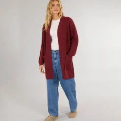 Dame Asteria Cardigan Burgundy