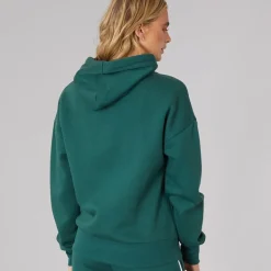 Dame Bartha Hættetrøje Dyb Smaragd