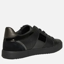 Dame Blomie Zip Sneakers Sort