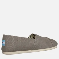Dame Canvas Alpargata Espadriller Grå