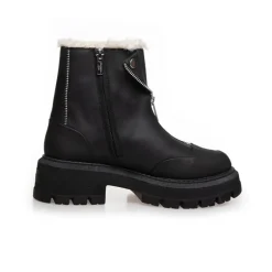 Dame det er bare en snedag støvler 0001 Black