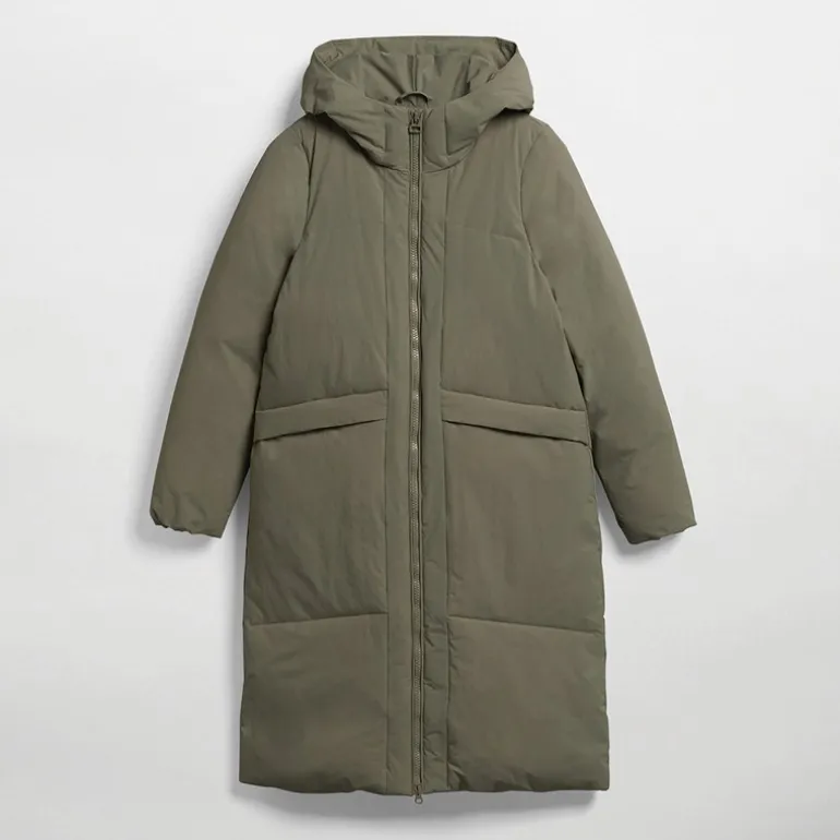 Dame Eliza Letvægts Taslan 5K Jakke Duskmørk Oliven