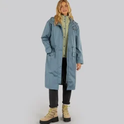 Dame Eskdale 2-I-1 Jakke Marineblå /​ Grøn