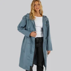 Dame Eskdale 2-I-1 Jakke Marineblå /​ Grøn