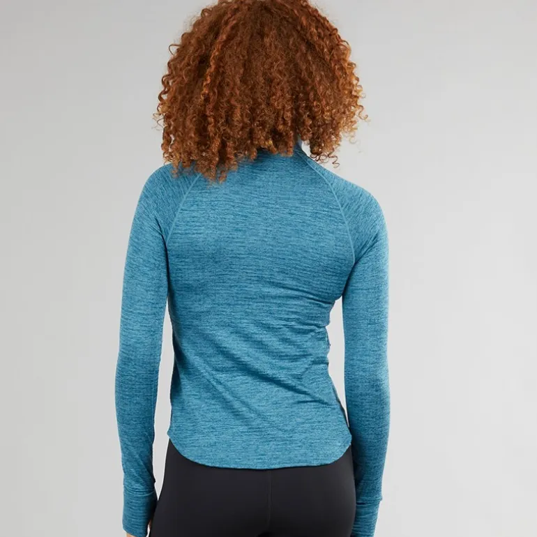 Dame Essentiel Varm Gitternät 1/2 Lynlås Trøje Terrarium