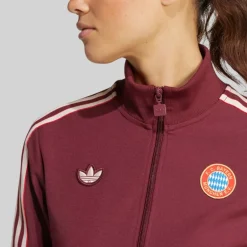 Dame FCB FC Bayern München Icon Træningsjakke Shadow Red