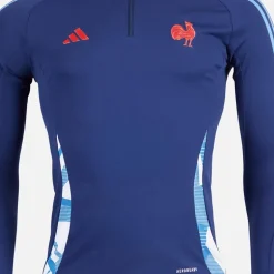 Dame FFR Frankrig Rugby Trænings Top Dark Blue