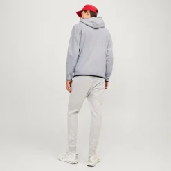 Dame Fusion Lynlås Hættetrøje Light Grey Melange