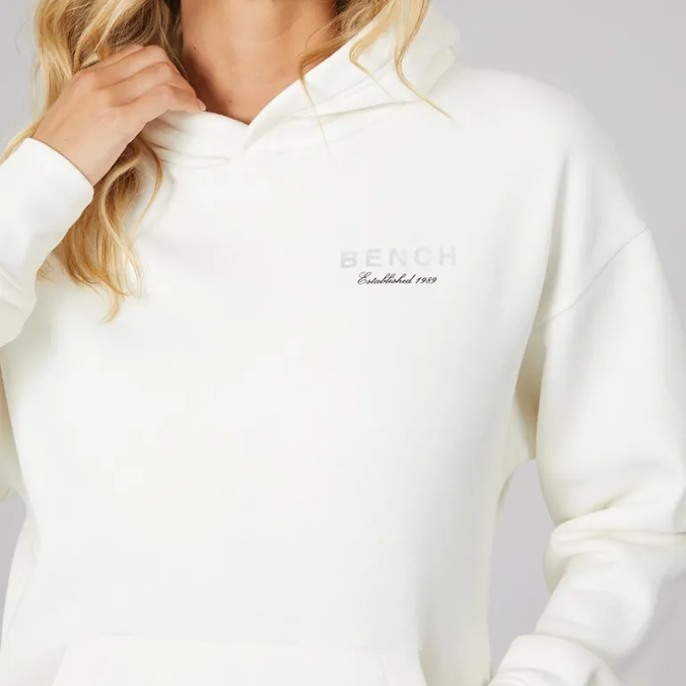 Dame Harmy Hættetrøje Vinter Hvid