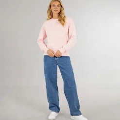 Dame Ilma Sweatshirt Lys Rosa