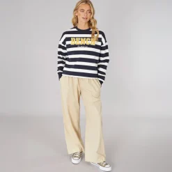 Dame Jaye Sweatshirt Navy Vinter Hvid