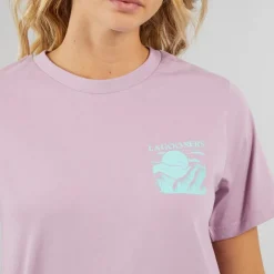 Dame Kidwelly T-shirt Støvet malva
