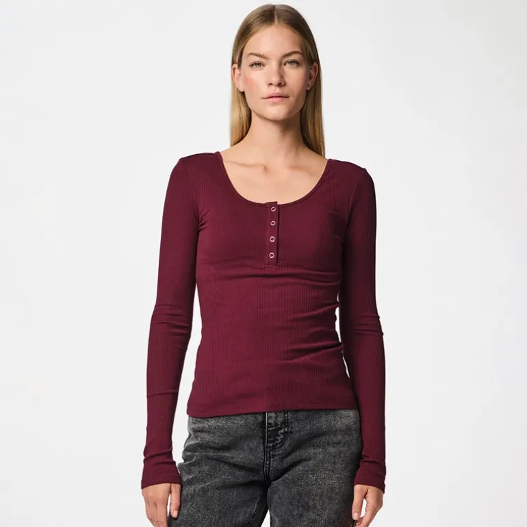 Dame Kitte Overdele Rød