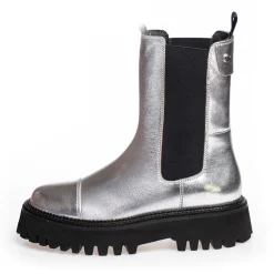 Dame Lemon Silver Støvler 0050 Sølv