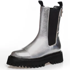 Dame Lemon Silver Støvler 0050 Sølv