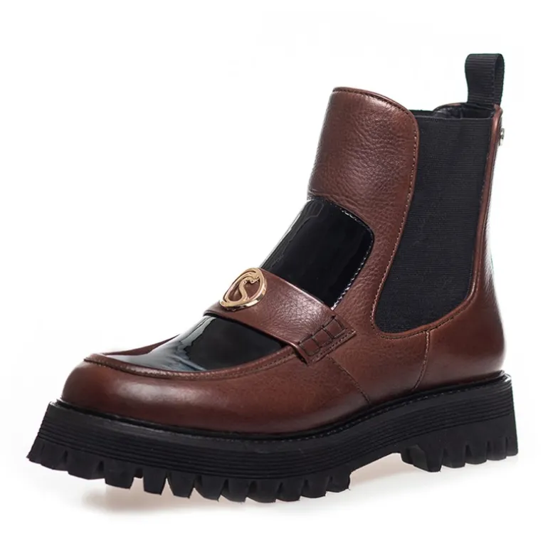 Dame Magic Walk Støvler 0499 Brun Sort