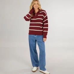 Dame Margita Jumper Burgundy