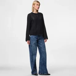 Dame Mira Strik Top Sort