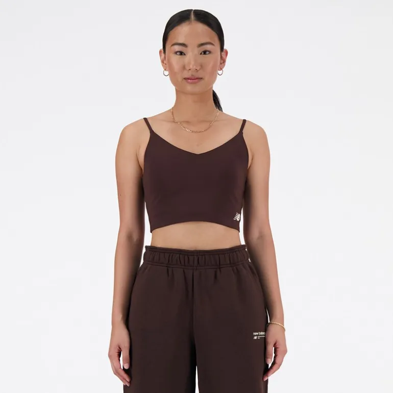 Dame NB Harmony Let Støtte Sports BH Sort Kaffe