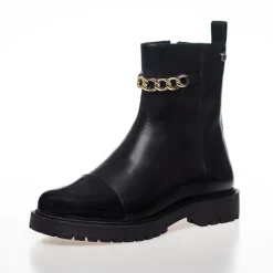 Dame nye blomster øjne støvler 0001 sort