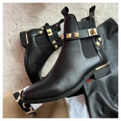 Dame Ollie Støvler 0001 Sort