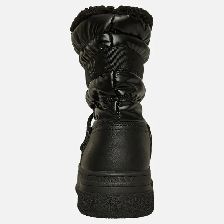 Dame Paradis Høj Nylon Sne støvler Sort