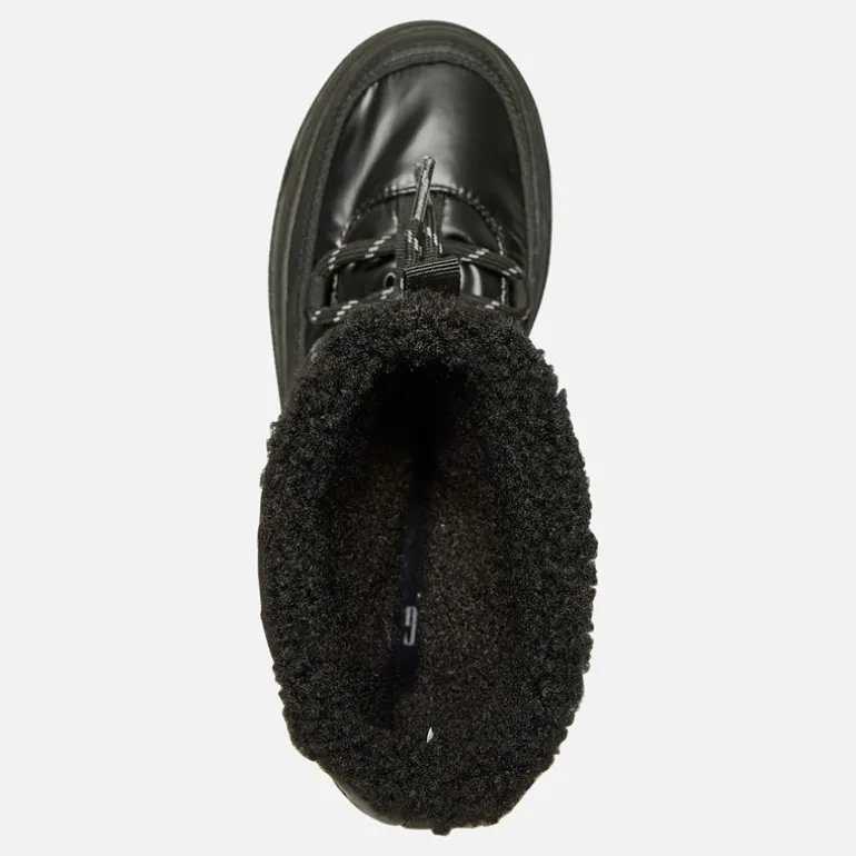 Dame Paradis Høj Nylon Sne støvler Sort