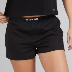 Dame pyjamas sæt Sort