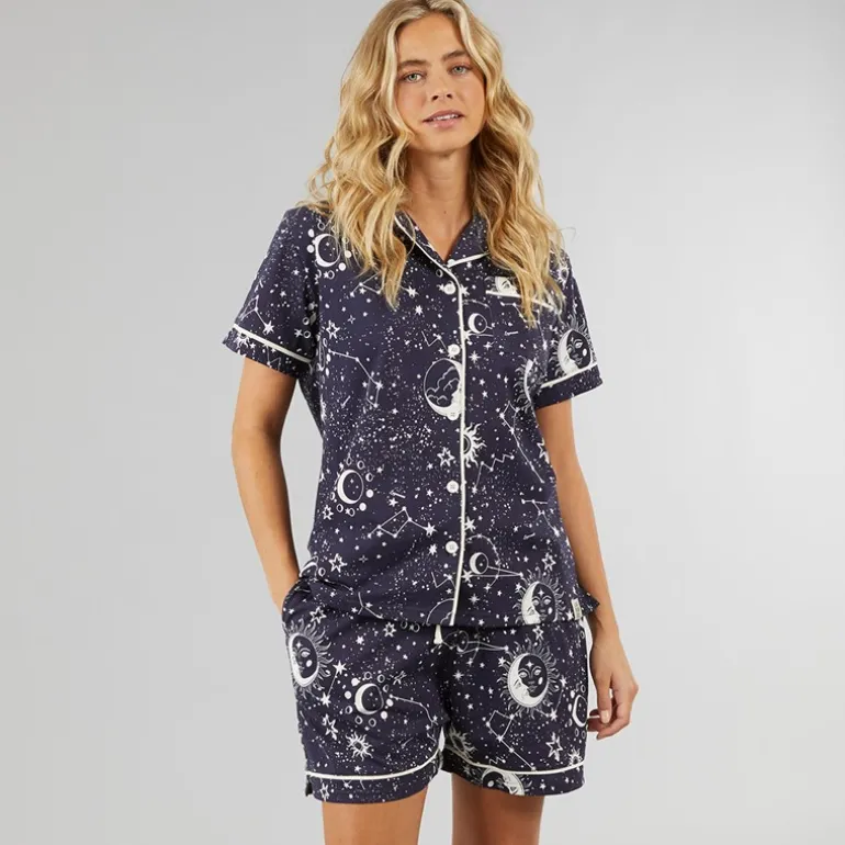 Dame Richmond Pyjamas Navy
