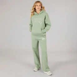 Dame Riddy Oversized Hættetrøje Sage Green