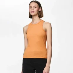 Dame Ruka Boxer Tank Top Tangerine