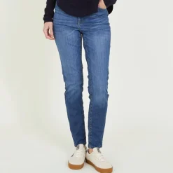 Dame Satty Skinny Jeans Blå