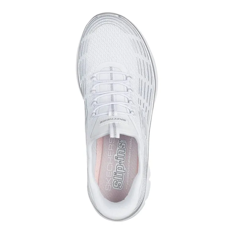 Dame slip in sneakers Summits Plus Hvid