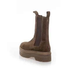 Dame Suede 22 Støvler 099 Army W/​Brown Sole